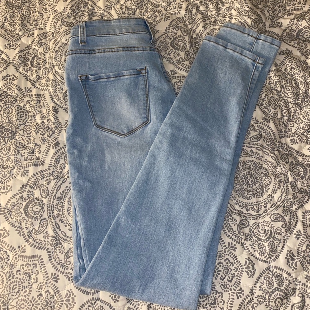 Fashion Nova Light Wash Jeans